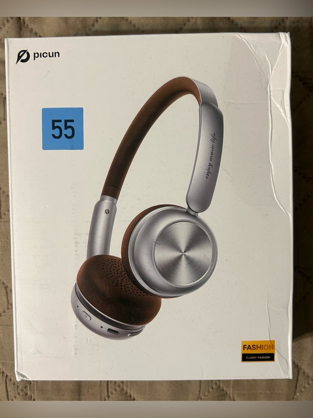 Picun R2 Retro Wireless Headphones Bluetooth 5.4 - 100H Battery Vintage